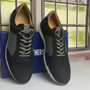 Brothers United Mens Pasadena Black Fashion Sneaker